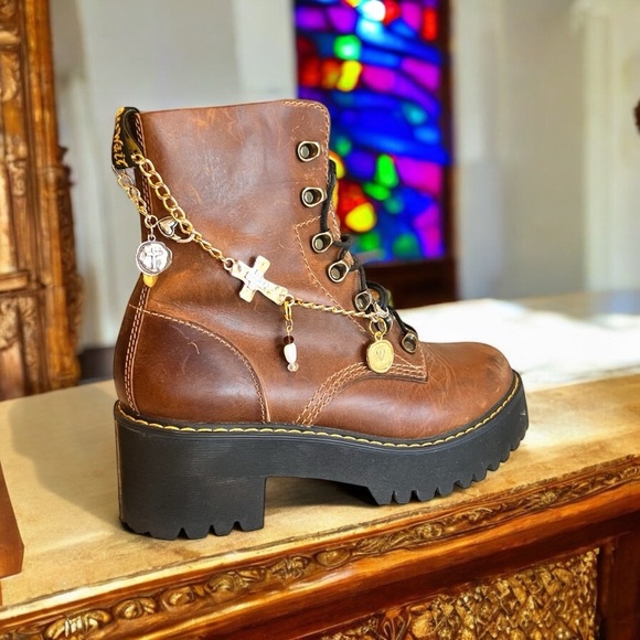 Boot jewelry, boot bracelet, boot accessory, boot chain, boot chain, faith charm - Picture 16 of 17